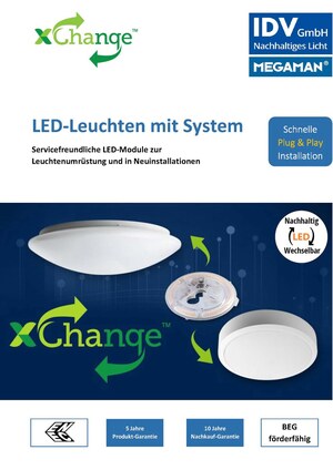 PDF Download: X Change LED-Leuchten mit System